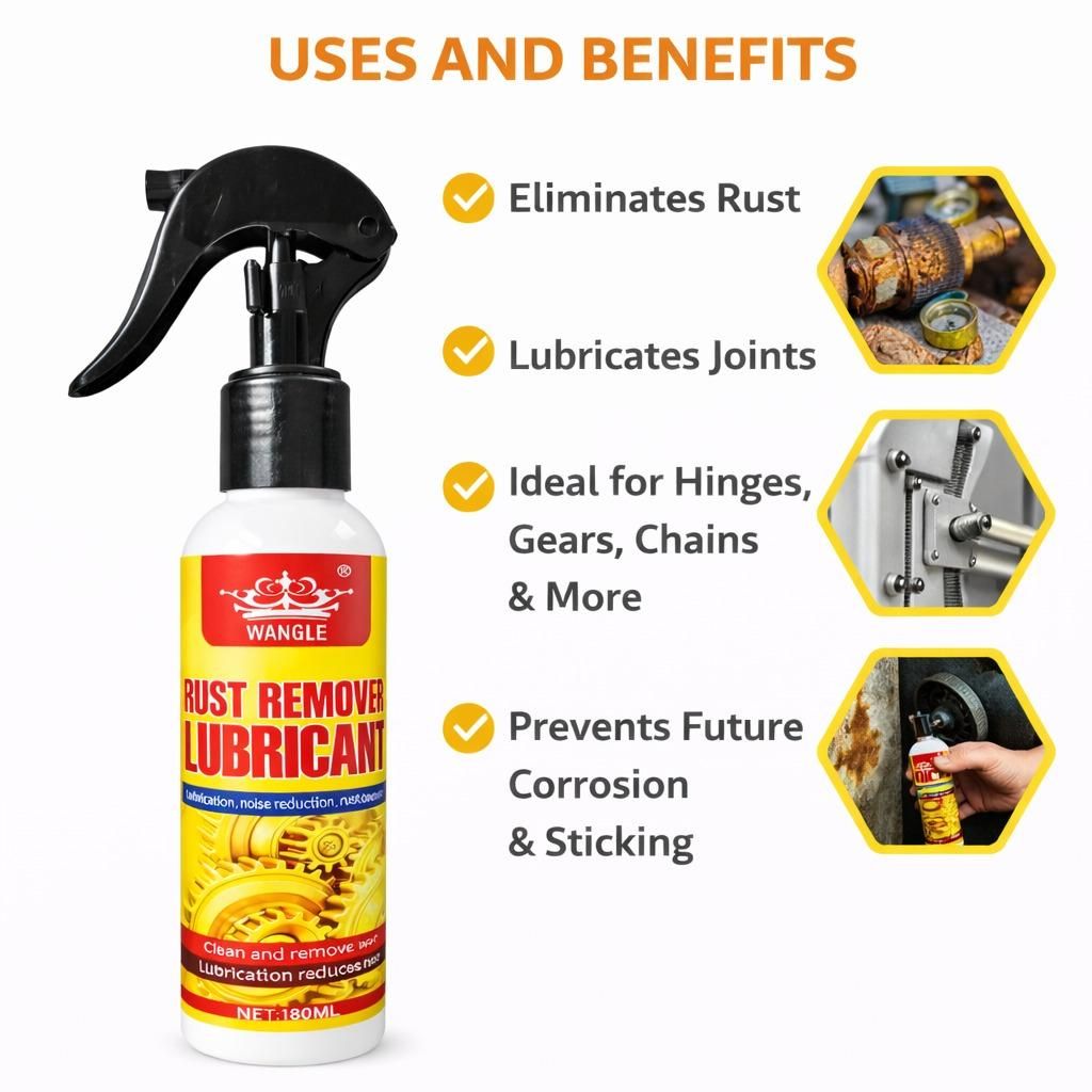 All-In-One Rust Remover & Multi-Surface Lubricant – 2x180ml