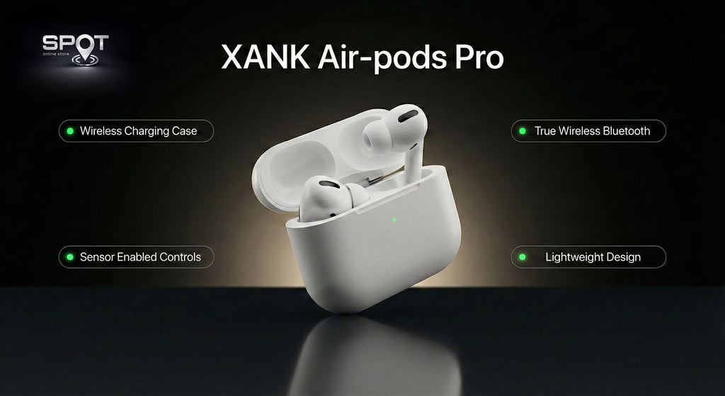 XANK AirPods Pro – Wireless Earbuds (White)